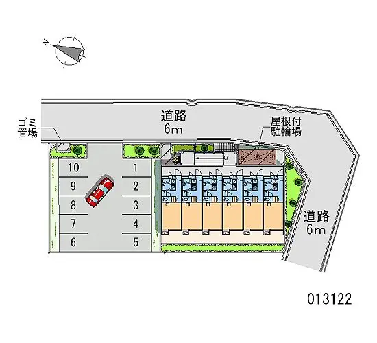 ★手数料０円★伊丹市千僧　月極駐車場（LP）